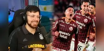 Streamer argentino La Cobra celebra clasificación de la 'U' a octavos de la Libertadores: "El más grande de Perú"