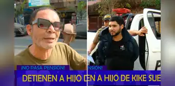 Capturan al hijo de Kike Suero por deuda de manutención y cómico pagó S/30.000 para salvarlo: “Empeñé mi alma” Capturan al hijo de Kike Suero por deuda de manutención y cómico pagó S/30.000 para salvarlo: “Empeñé mi alma”