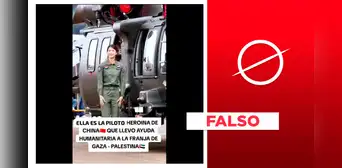 Esta pilota china no envió ayuda humanitaria a la Franja de Gaza: videos son antiguos Esta pilota china no envió ayuda humanitaria a la Franja de Gaza: videos son antiguos