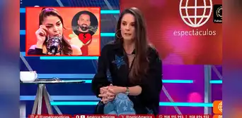 Rebeca Escribens se quiebra en vivo tras ver a Laura Spoya anunciar el fin de su relación: “Eres una mujer valiente”