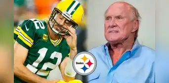 ¿Adiós Aaron Rodgers? Leyenda de Pittsburgh Steelers rechaza posible fichaje del QB: "¿Es broma?"