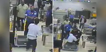 Agresión en Florida: video muestra como un oficial del TSA es golpeado por un ciudadano canadiense en el aeropuerto de Miami Agresión en Florida: video muestra como un oficial del TSA es golpeado por un ciudadano canadiense en el aeropuerto de Miami