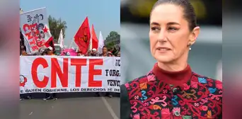 CNTE exige jubilación a los 56 años en mujeres y 58 en hombres, además eliminar ley ISSSTE del 2007 para levantar plantón en CDMX CNTE exige jubilación a los 56 años en mujeres y 58 en hombres, además eliminar ley ISSSTE del 2007 para levantar plantón en CDMX