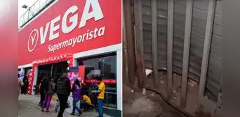 Extorsionadores detonan explosivo en los exteriores del supermercado Vega en SMP: explosión afectó a un negocio cercano Extorsionadores detonan explosivo en los exteriores del supermercado Vega en SMP: explosión afectó a un negocio cercano