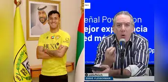 El irónico comentario de Eddie Fleischman sobre el reciente fichaje de Renato Tapia por el Al Wasl: ''Va a disfrutar de las mieles del capitalismo'' El irónico comentario de Eddie Fleischman sobre el reciente fichaje de Renato Tapia por el Al Wasl: ''Va a disfrutar de las mieles del capitalismo''