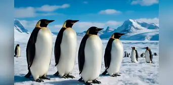 Estudio científico revela que el amoníaco liberado por pingüinos ayuda a formar nubes en la Antártida