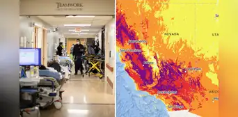 California se enfrenta a una ola de calor extremo: hospitales en alerta y medidas preventivas para evitar complicaciones de salud