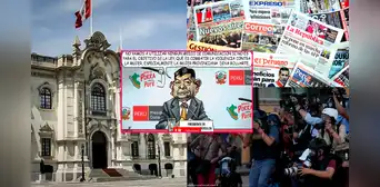 Carlincatura muestra que el Gabinete de Eduardo Arana usará propaganda gratis para Dina Boluarte