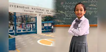 La niña genio chimbotana que con tan solo 8 años ingresó a la Universidad La Cantuta: "Quería probarme a mí misma" La niña genio chimbotana que con tan solo 8 años ingresó a la Universidad La Cantuta: "Quería probarme a mí misma"