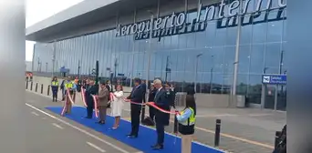 Dina Boluarte inaugura el nuevo aeropuerto Jorge Chávez en medio de cuestionamientos a su infraestructura