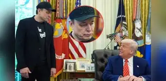 ¿Por qué Elon Musk apareció con un ojo morado? Multimillonario causó preocupación en su último día como asesor de Trump