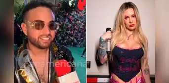 César BK lanza potente indirecta contra Leslie Shaw durante los Premios Heat 2025 en Colombia: "Las cantantes que hablan tonterías se callen"