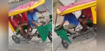Niños peruanos al volante de una 'mototaxi' sorprenden en redes: “Pasaje a 20 céntimos” Niños peruanos al volante de una 'mototaxi' sorprenden en redes: “Pasaje a 20 céntimos”