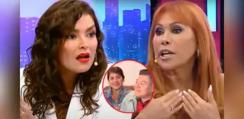 Claudia Portocarrero pasa tenso momento con Magaly Medina tras polémica con esposa de Dilbert Aguilar: "Tengo mis propias inseguridades"