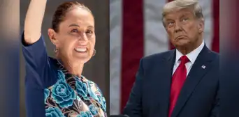 Trump presiona a México por crisis del fentanilo, mientras que Sheinbaum propone cooperación y no invasión