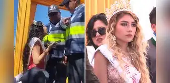 Polémica en Arequipa: miss Socabaya rompe en llanto y denuncia discriminación tras ser reemplazada por segunda finalista en desfile escolar
