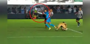 Neymar fue expulsado por meter un gol con la mano: Santos perdió y quedó al borde del descenso