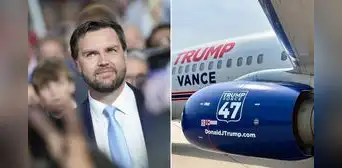 El avión de campaña de JD Vance que es pieza clave en las deportaciones masivas a inmigrantes en EEUU, prometidas junto a Trump