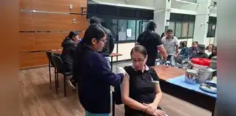 Campaña de vacunación en la Corte de Justicia de Piura beneficia a personal y familiares Campaña de vacunación en la Corte de Justicia de Piura beneficia a personal y familiares