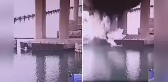 Rusia sufre nuevo golpe: Ucrania usa explosivos submarinos para dañar puente clave que conecta con Crimea