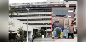 Baldosas del techo del INEN caen e inundan pasadizos del centro médico: sindicato de enfermería advierte fallas constantes