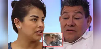 Esposa de Dilbert Aguilar responde fuerte tras exposición de video besando a joven de Huancayo: "Mi familia está bien"