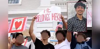 Estudiantes de secundaria protestan por su compañero inmigrante detenido por ICE en Massachusetts: ''Liberen a Marcelo''