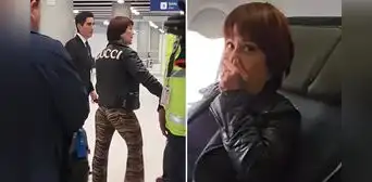 Alejandra Guzmán rechazó grabar saludo a fan peruano en avión y usuarios la respaldan: “Muy incómodo” Alejandra Guzmán rechazó grabar saludo a fan peruano en avión y usuarios la respaldan: “Muy incómodo”