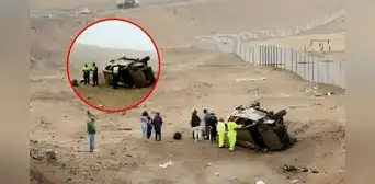 Fatal accidente en Huacho: dos mujeres mueren tras volcadura de camioneta en Panamericana Norte Fatal accidente en Huacho: dos mujeres mueren tras volcadura de camioneta en Panamericana Norte