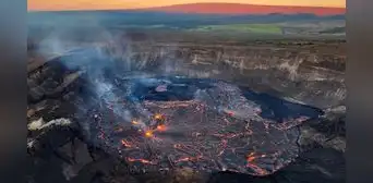 Científicos revelan que se estaría filtrando oro del núcleo de la Tierra a través de un volcán y podría formar islas oceánicas Científicos revelan que se estaría filtrando oro del núcleo de la Tierra a través de un volcán y podría formar islas oceánicas