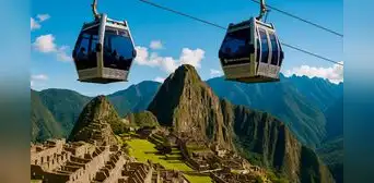 El moderno teleférico Collpani-Machu Picchu: conectará con un mirador hacia la ciudadela inca tras inversión de US$40 millones El moderno teleférico Collpani-Machu Picchu: conectará con un mirador hacia la ciudadela inca tras inversión de US$40 millones