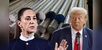 Claudia Sheinbaum rechaza aranceles de Trump al acero y aluminio: "Es una medida injusta, no tiene sustento legal" Claudia Sheinbaum rechaza aranceles de Trump al acero y aluminio: "Es una medida injusta, no tiene sustento legal"