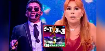 Chiquiwilo desafía y encara a Magaly Medina tras amenaza de denuncia ante Indecopi por uso del 'Chismefono': "¡Queréllame!" Chiquiwilo desafía y encara a Magaly Medina tras amenaza de denuncia ante Indecopi por uso del 'Chismefono': "¡Queréllame!"