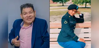 El orgullo de Dilbert Aguilar: su hija es sargento en el Ejército de EE.UU. y estudia brillante carrera
