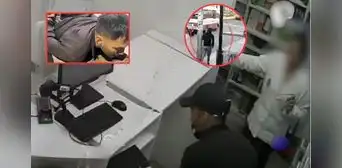 Cae presunto exmilitar que asaltó con arma farmacia en San Juan de Lurigancho: "Solo me he llevado celulares" Cae presunto exmilitar que asaltó con arma farmacia en San Juan de Lurigancho: "Solo me he llevado celulares"