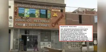 Detonan explosivo en pollería "Caporal" en Puente Piedra: banda de alias ‘El Monstruo’ deja amenaza extorsiva