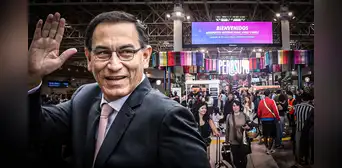 Martín Vizcarra visita nuevo aeropuerto Jorge Chávez y cuestiona el diseño del techo: "Parece almacén" Martín Vizcarra visita nuevo aeropuerto Jorge Chávez y cuestiona el diseño del techo: "Parece almacén"