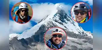 Áncash: avalancha de nieve habría sepultado a estudiantes que escalaron nevado Artesonraju Áncash: avalancha de nieve habría sepultado a estudiantes que escalaron nevado Artesonraju