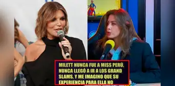Jessica Newton enfrenta a Milett Figueroa tras decir que se quedó con parte de su premio: “Ir a competir no es ir a pasear”