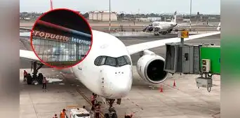 Pasajeros del nuevo Aeropuerto Jorge Chávez son retenidos por horas dentro de avión ante falta de buses Pasajeros del nuevo Aeropuerto Jorge Chávez son retenidos por horas dentro de avión ante falta de buses