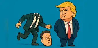 Donald Trump se divorcia completamente de Elon Musk y asegura que "perdió la cabeza"