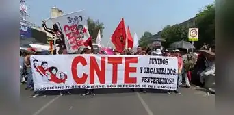 La CNTE se moviliza hoy en CDMX: toma previsiones para evitar contratiempos ante bloqueos y cierres viales