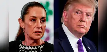 Sheinbaum sobre lucha contra el tráfico de drogas: "El de fentanilo cayó 40 %, pero no es para satisfacer al presidente Trump" Sheinbaum sobre lucha contra el tráfico de drogas: "El de fentanilo cayó 40 %, pero no es para satisfacer al presidente Trump"