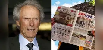 Clint Eastwood genera polémica tras despido de periodista por falsa entrevista en diario austriaco: "completamente inventada" Clint Eastwood genera polémica tras despido de periodista por falsa entrevista en diario austriaco: "completamente inventada"