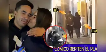 Thamara Gómez es ampayada con cómico ambulante Álvaro Aurora en actitud cariñosa tras escandalosa ruptura Thamara Gómez es ampayada con cómico ambulante Álvaro Aurora en actitud cariñosa tras escandalosa ruptura