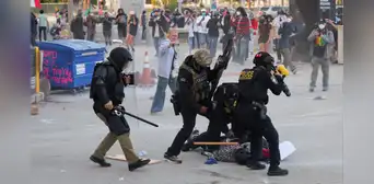 Pesadilla y miedo en Los Ángeles con redadas de inmigración: ICE ataca con granadas aturdidoras y bombas de humo a inmigrantes