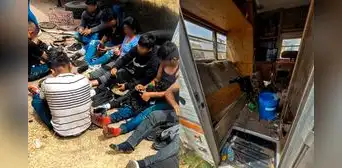 Patrulla Fronteriza halla a 17 inmigrantes mexicanos en casa rodante en condiciones inhumanas en esta ciudad de EEUU: arrestaron a traficante Patrulla Fronteriza halla a 17 inmigrantes mexicanos en casa rodante en condiciones inhumanas en esta ciudad de EEUU: arrestaron a traficante