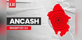 Temblor de magnitud 4,0 remeció Áncash hoy, según IGP