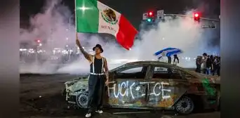 Redadas de ICE en California: al menos 44 detenidos y altercados tras protestas contra operativos de inmigración en Los Ángeles Redadas de ICE en California: al menos 44 detenidos y altercados tras protestas contra operativos de inmigración en Los Ángeles