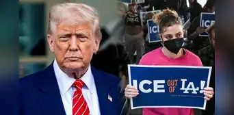 Muy malas noticias para inmigrantes en EEUU: Donald Trump prohibirá este esencial objeto para las protestas contra ICE en Los Ángeles